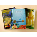 A6 Case Bound Notebook School Note Pad Office Note Pad for Sale